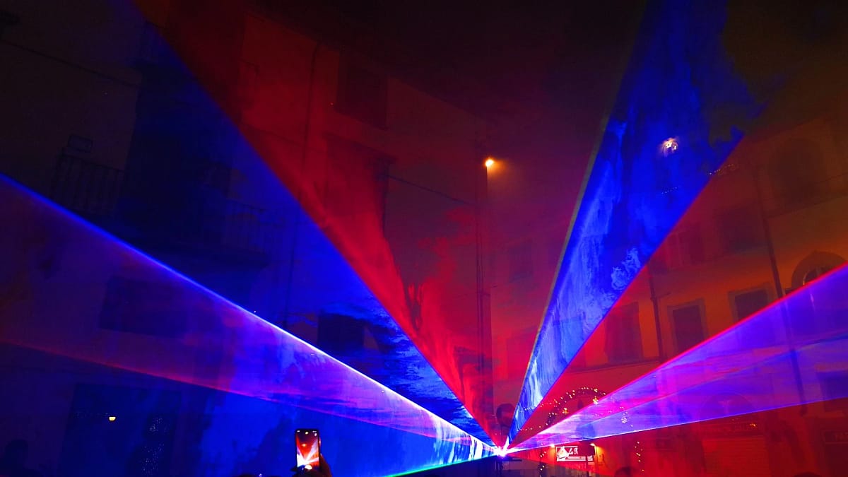 Laser Show per Eventi Aziendali